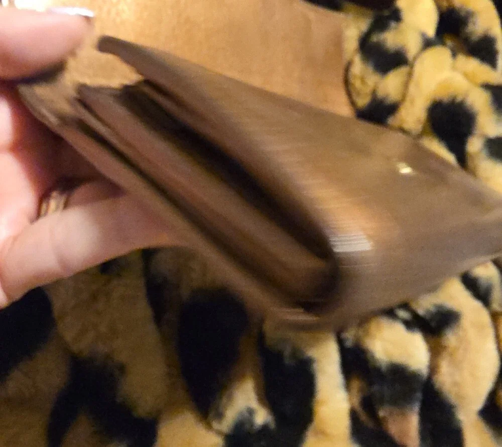 Gucci Metallic Brown Leather Continental Wallet with Double G